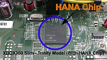 Замена HANA чип xbox 360